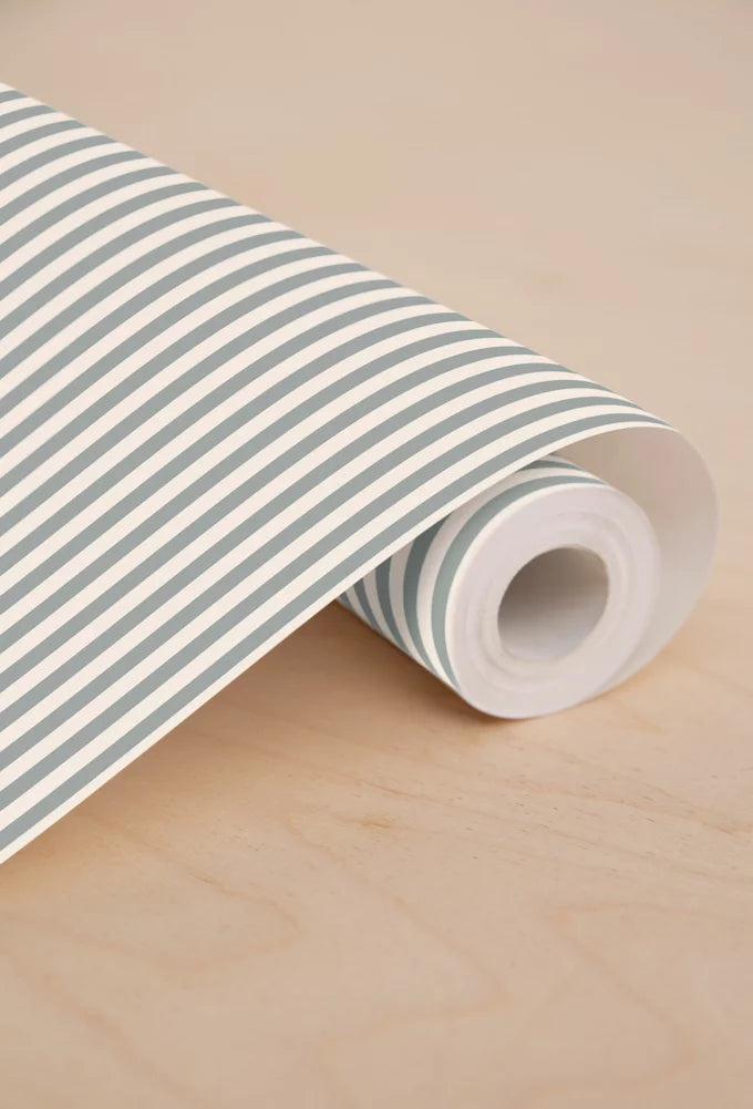 Papier peint enfant rayé