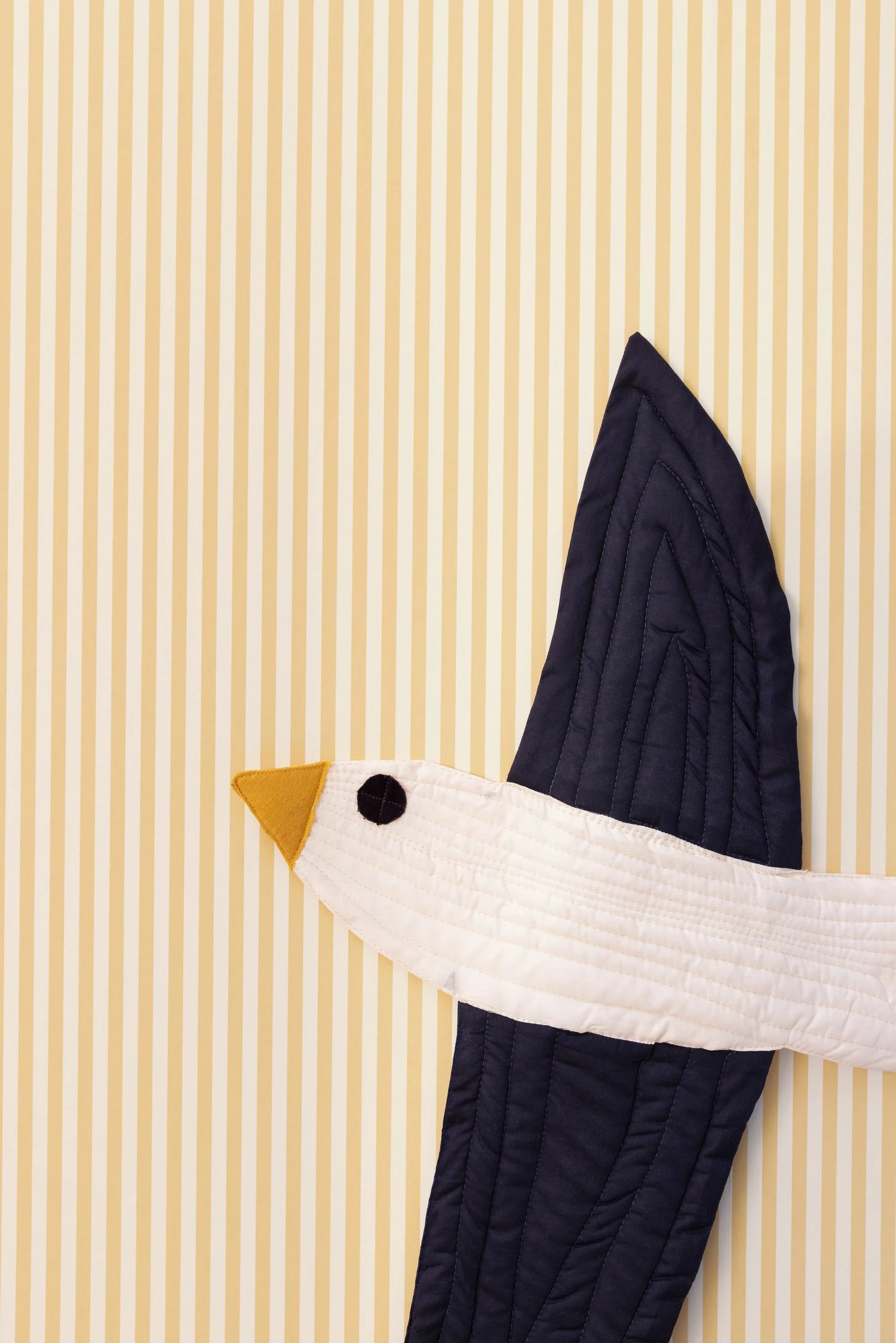 Papier peint enfant rayé