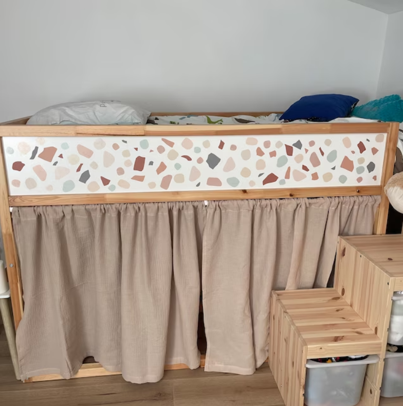 Rideaux lit Kura IKEA - Beige