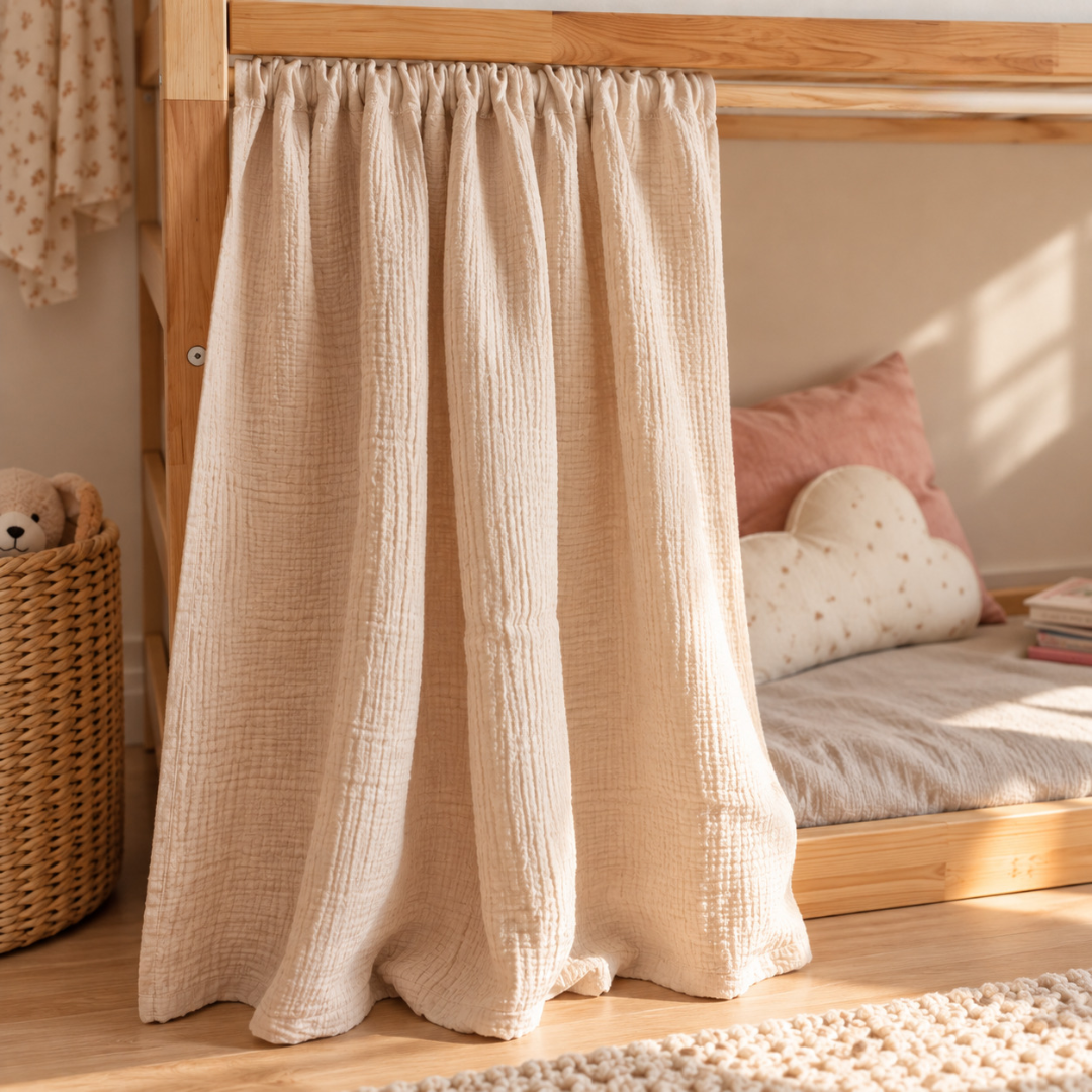 Rideaux lit Kura IKEA - Beige