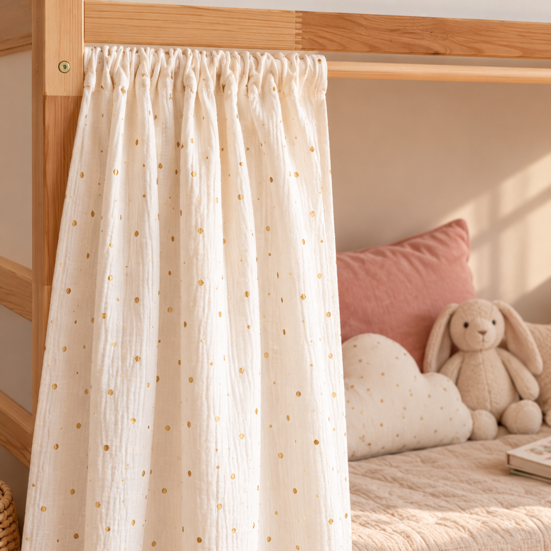 Rideaux lit Kura IKEA - Blanc OR