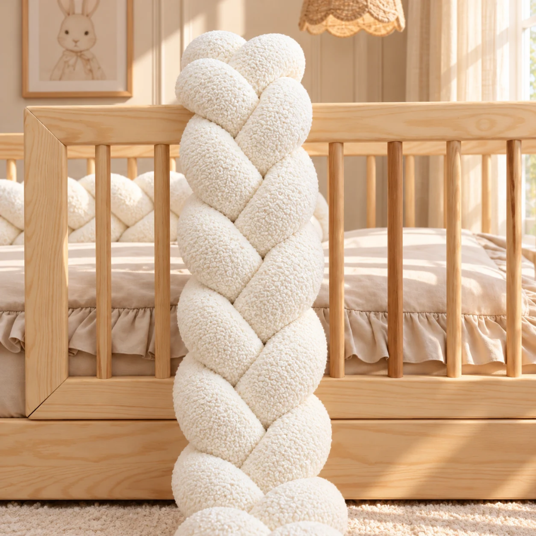 Donkerbeige bedvlecht 180cm