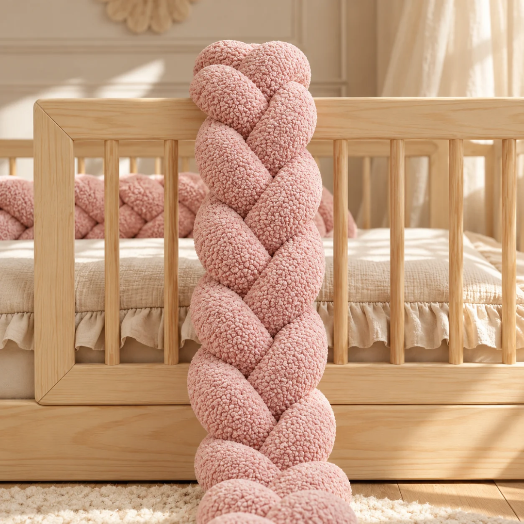 Donkerbeige bedvlecht 180cm