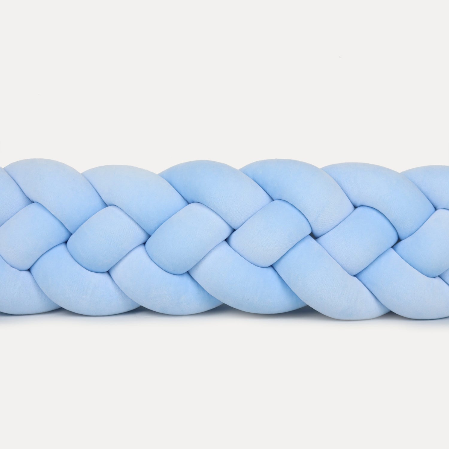 Tresse de lit 4 brins Bleu ciel 240cm