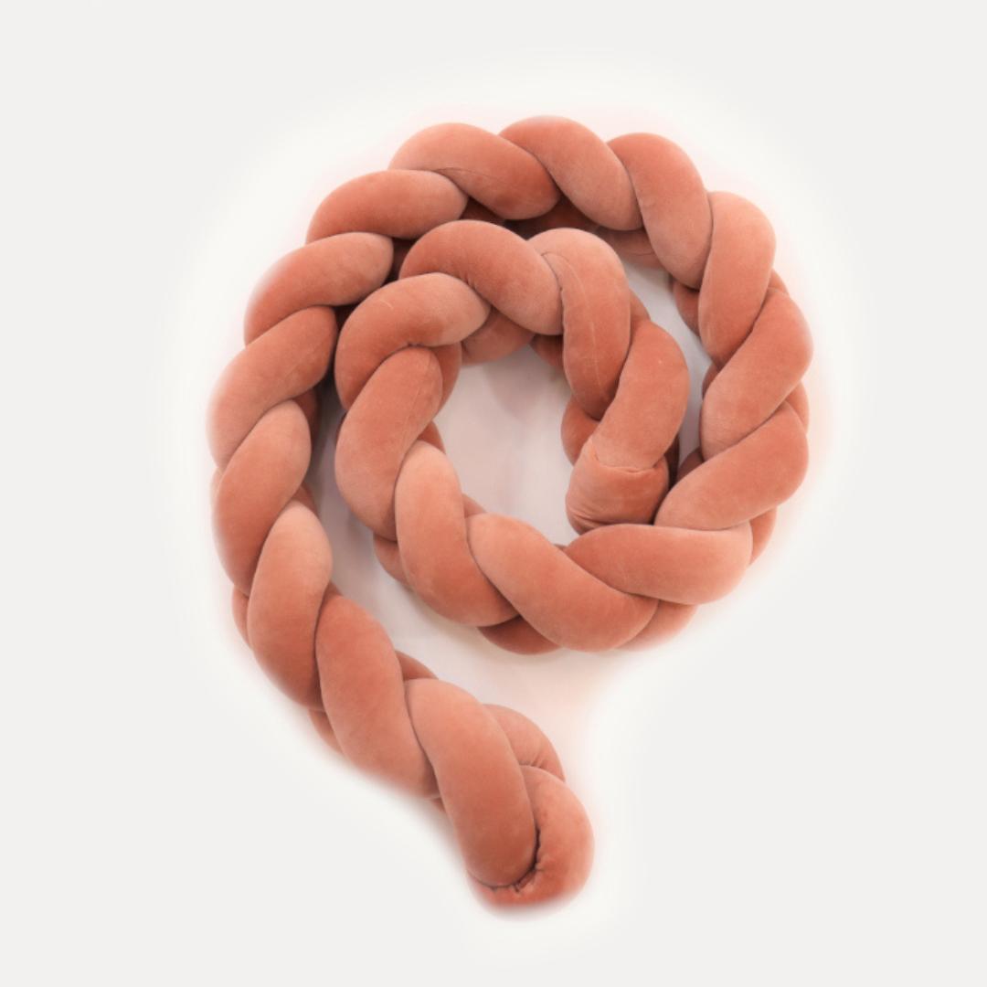 Tresse de lit 3 brins Terracotta