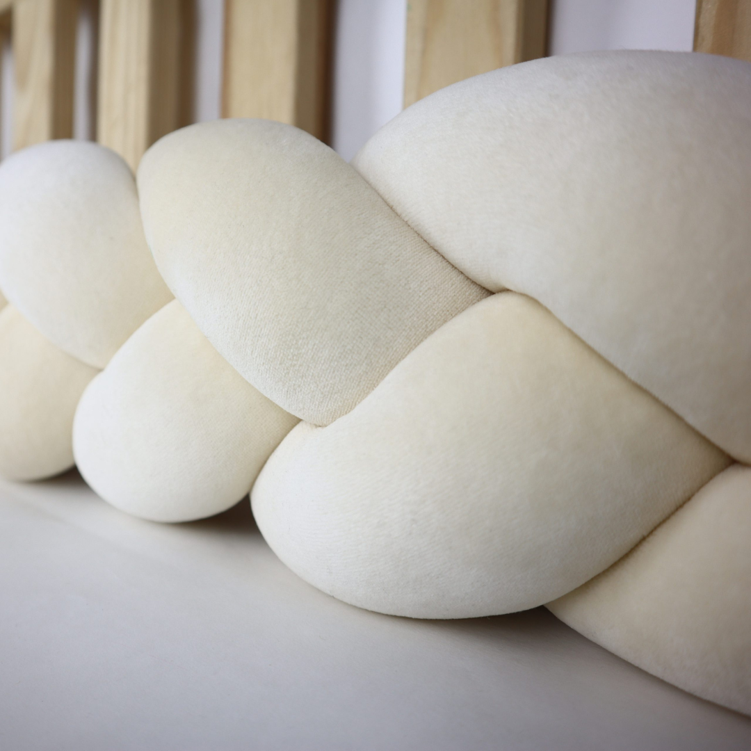 Tresse de lit Ecru 180cm