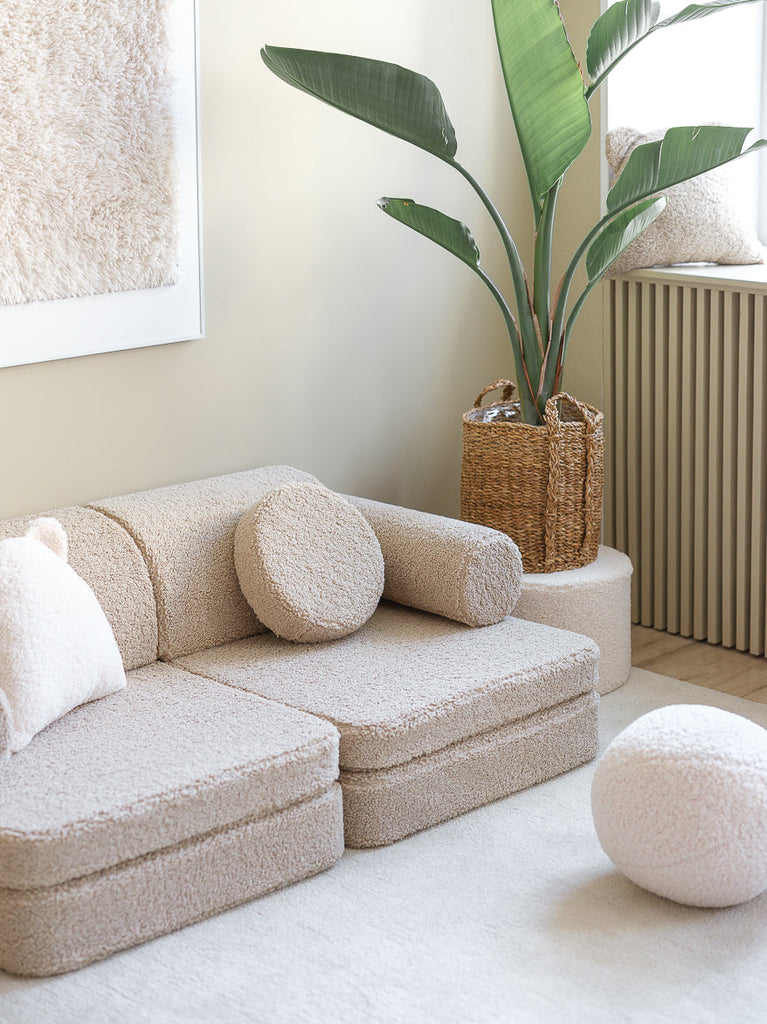 Fauteuil enfant Teddy bouclette