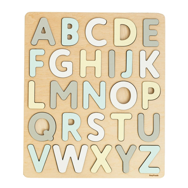 Puzzle alphabet Montessori en bois