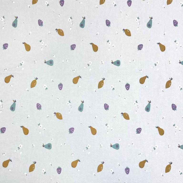 Drap housse jersey de coton bio - Tutti Frutti