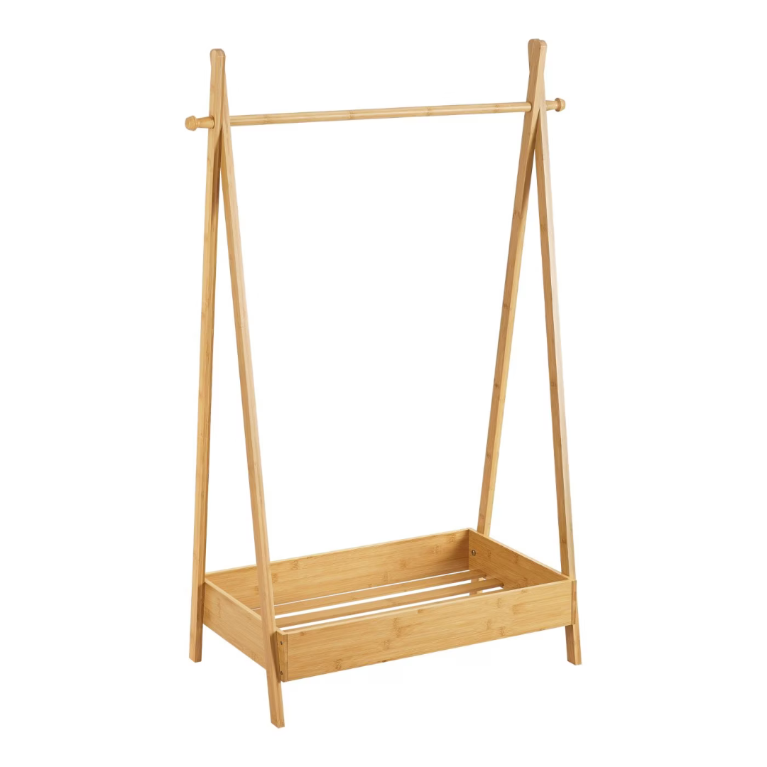 Portant à vêtements enfant + rangement