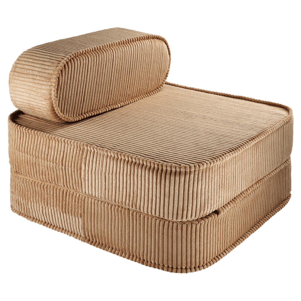 Fauteuil chauffeuse Caramel