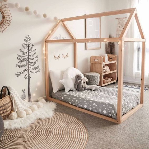Top 10 des plus beaux lits cabane en bois naturel