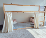 Comment utiliser le lit Kura d'Ikea dans une chambre partagée pour enfants