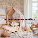 Ciel de lit cabane - Modèle B