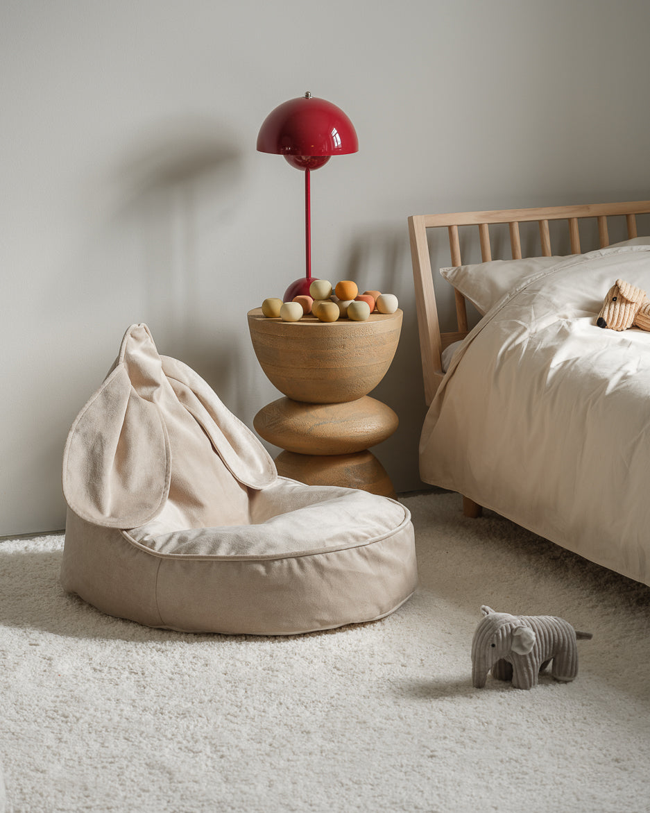 Fauteuil enfant lapin Beige