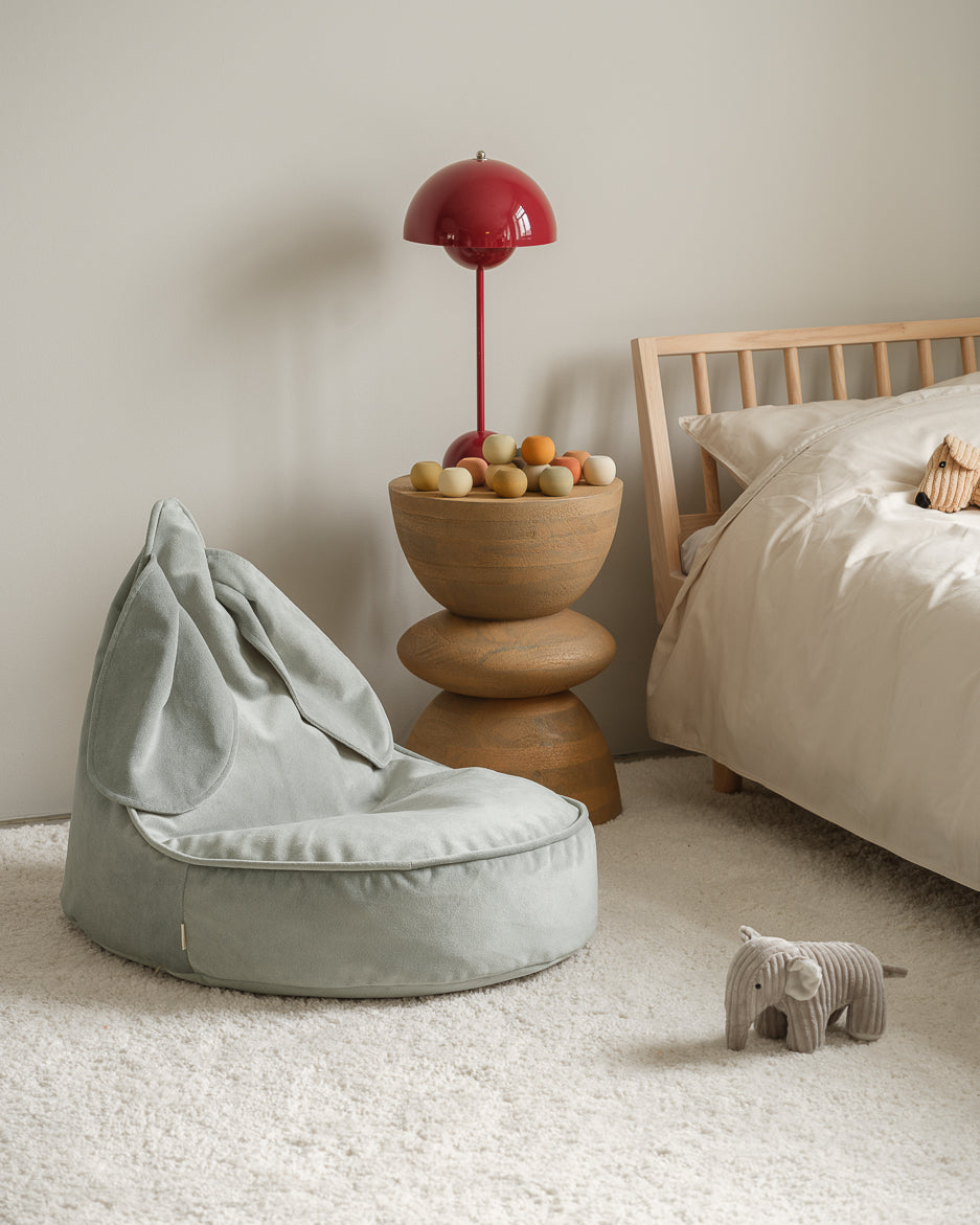 Konijn fauteuil Mintgroen
