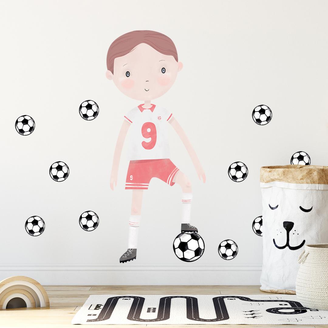 Stickers Muraux Footballeur
