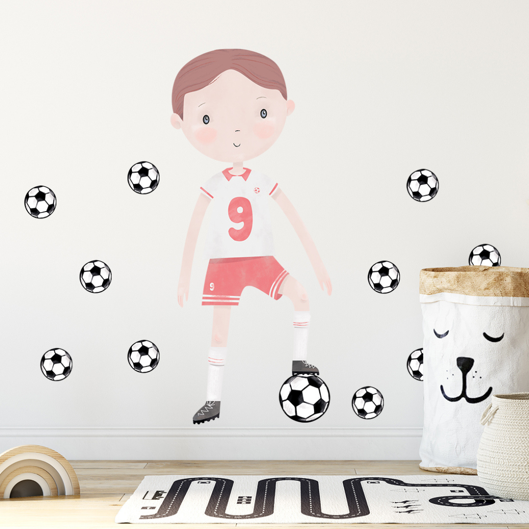 Stickers Muraux Footballeur