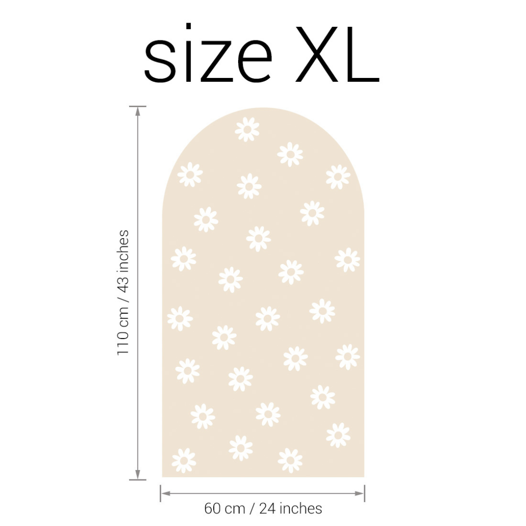 Sticker arche Fleur Beige