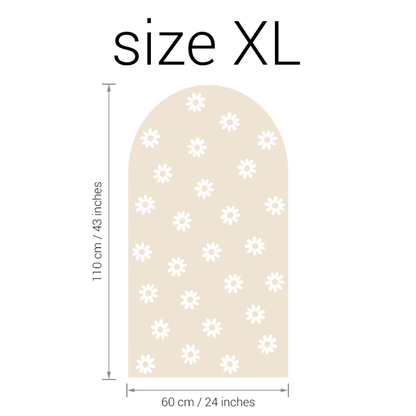 Sticker arche Fleur Beige