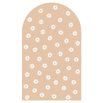 Sticker arche Fleur Camel
