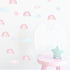 Sticker Arc-en-ciel Rose & Nuage Bleu Rose