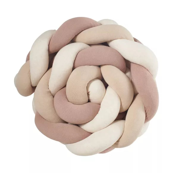 Tresse de lit Vieux rose &amp; Beige