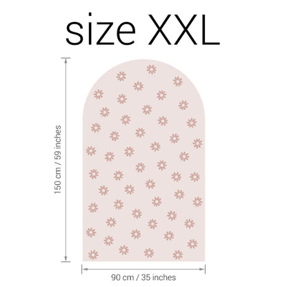 Sticker arche Fleur Rose