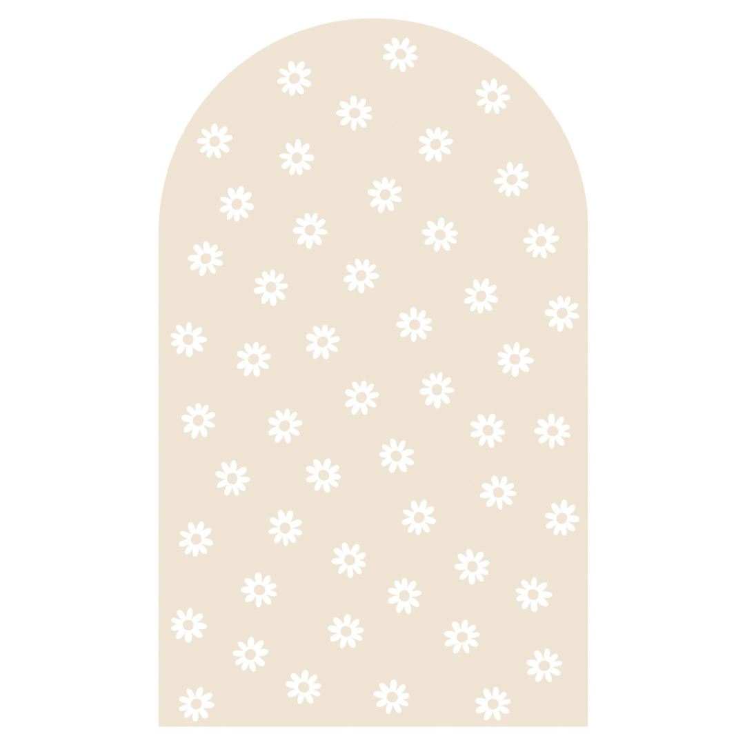 Sticker arche Fleur Beige