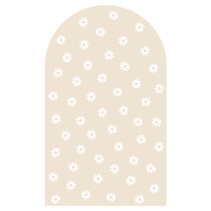Sticker arche Fleur Beige