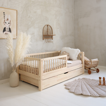 Lit Montessori Alba 90x190cm avec tiroir