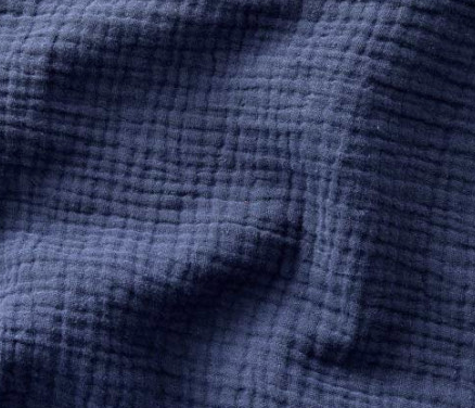 Ciel de lit cabane Bleu indigo