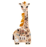 Busy board Montessori Girafe