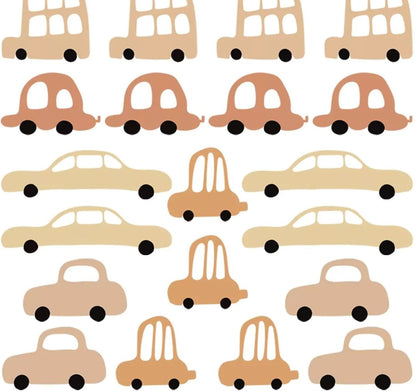 Autocollant sticker chambre enfant Voitures - Nude