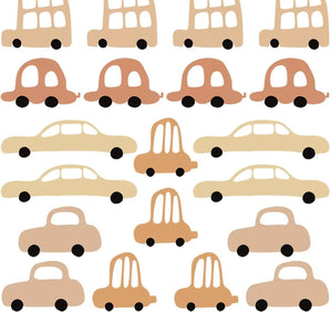 Autocollant sticker chambre enfant Voitures - Nude
