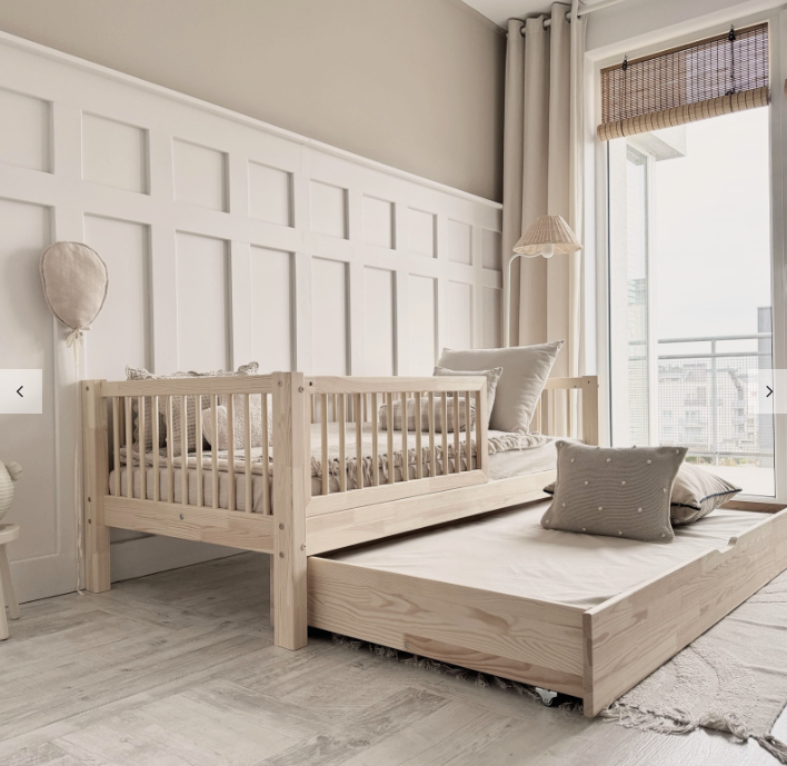 Lit Montessori Alba 90x190cm avec tiroir lit d&