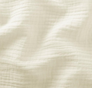 Hoeslaken van mousseline biokatoen Martha co-sleeping bed - Beige/zand