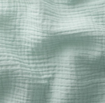 Couverture plaid enfant gaze de coton Vert Menthe