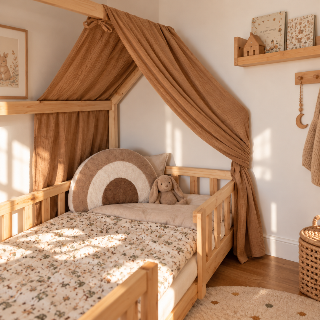 Ciel de lit cabane Camel