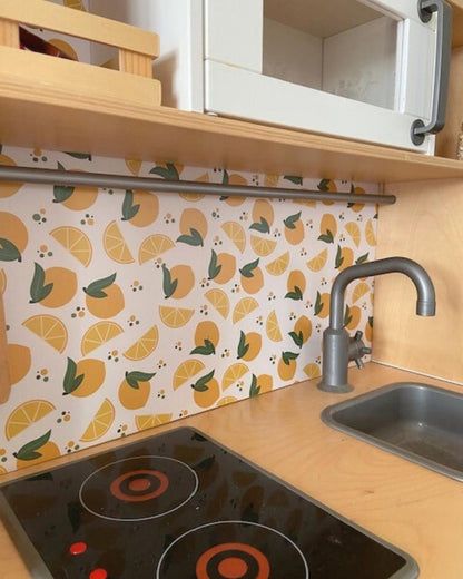 Kit autocollant sticker Cuisine DUKTIG - Citrons