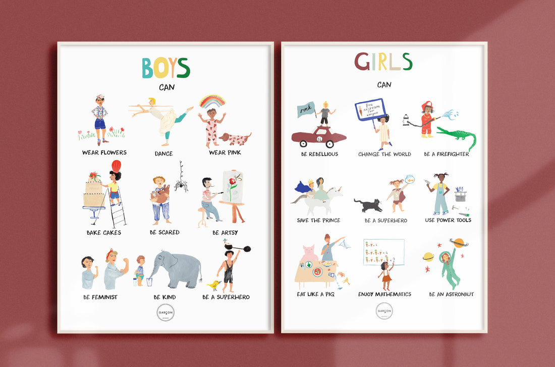 Poster &quot;Meisjes kunnen&quot;