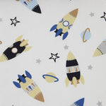 Couverture plaid enfant Fusées