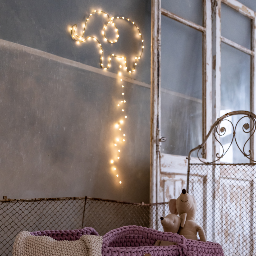 Guirlande lumineuse LED - Eléphant