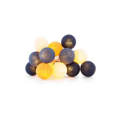 LED-lichtslinger - Blauw &amp;amp; Mosterdgeel