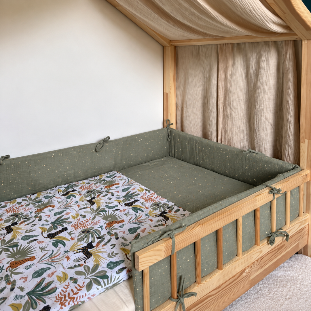 Kakigroene dubbelgaas cabinebedbumper 