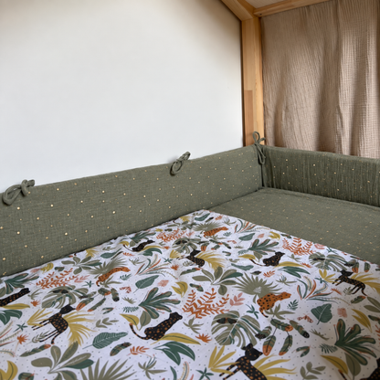 Kakigroene dubbelgaas cabinebedbumper 