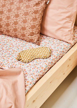 Drap housse enfant 90x200cm - Fleuri