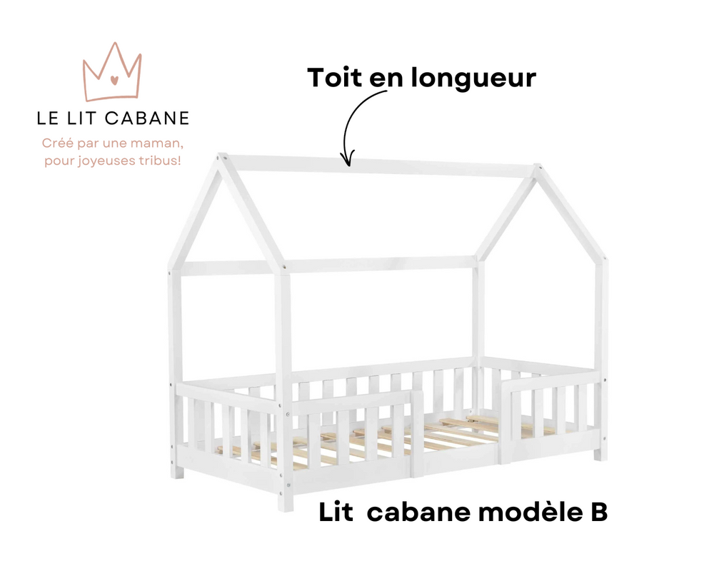 Ciel de lit cabane Beige – Le Lit Cabane