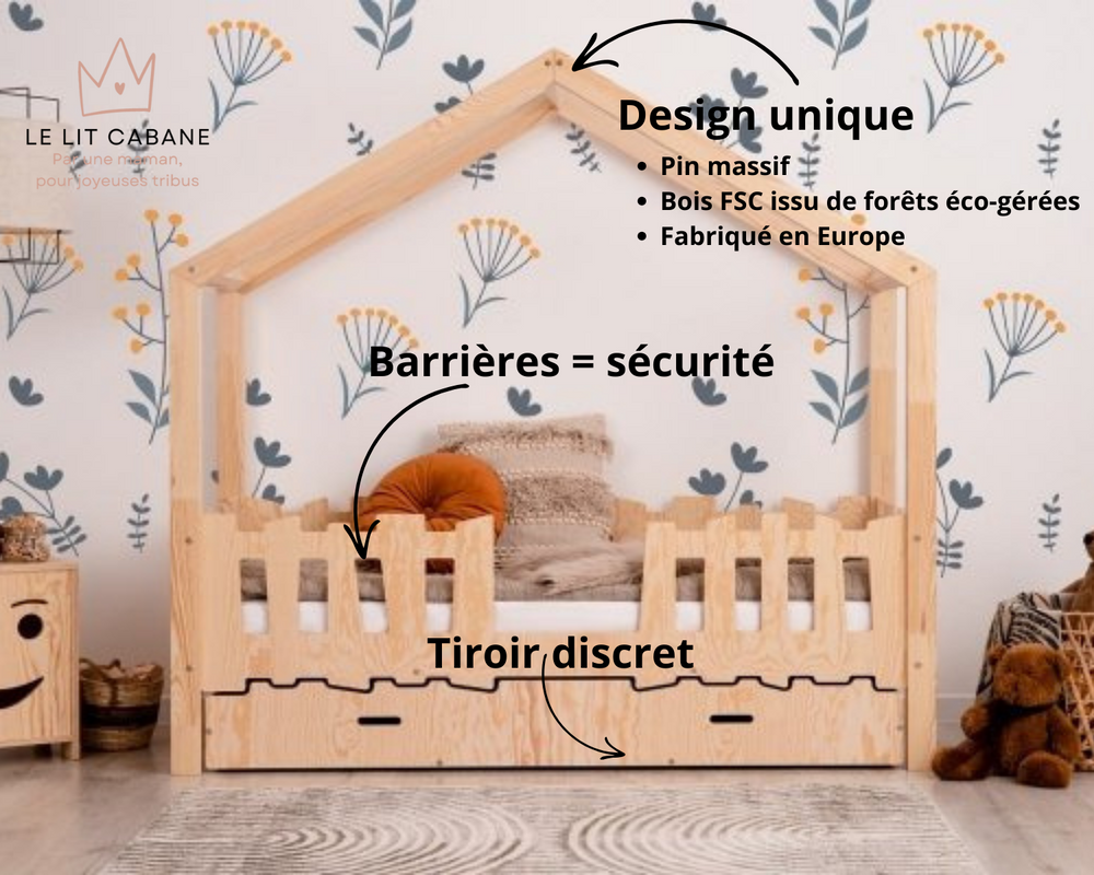 Tour D'Apprentissage En Bois Blanc - Monlitcabane