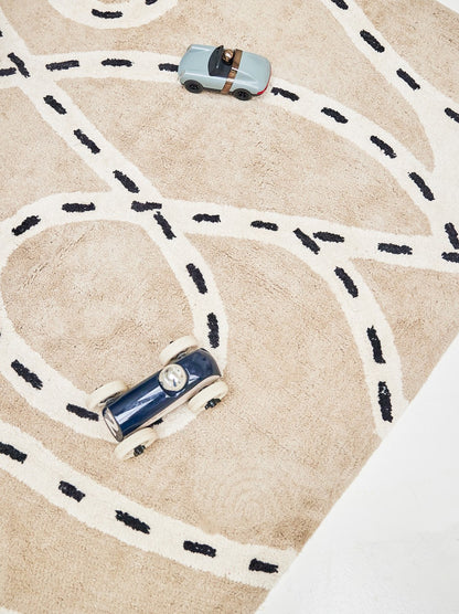 Tapis circuit voiture
